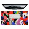 Abstract - Vormen - Kleuren - Stippen Muismat XXL klein -3d
