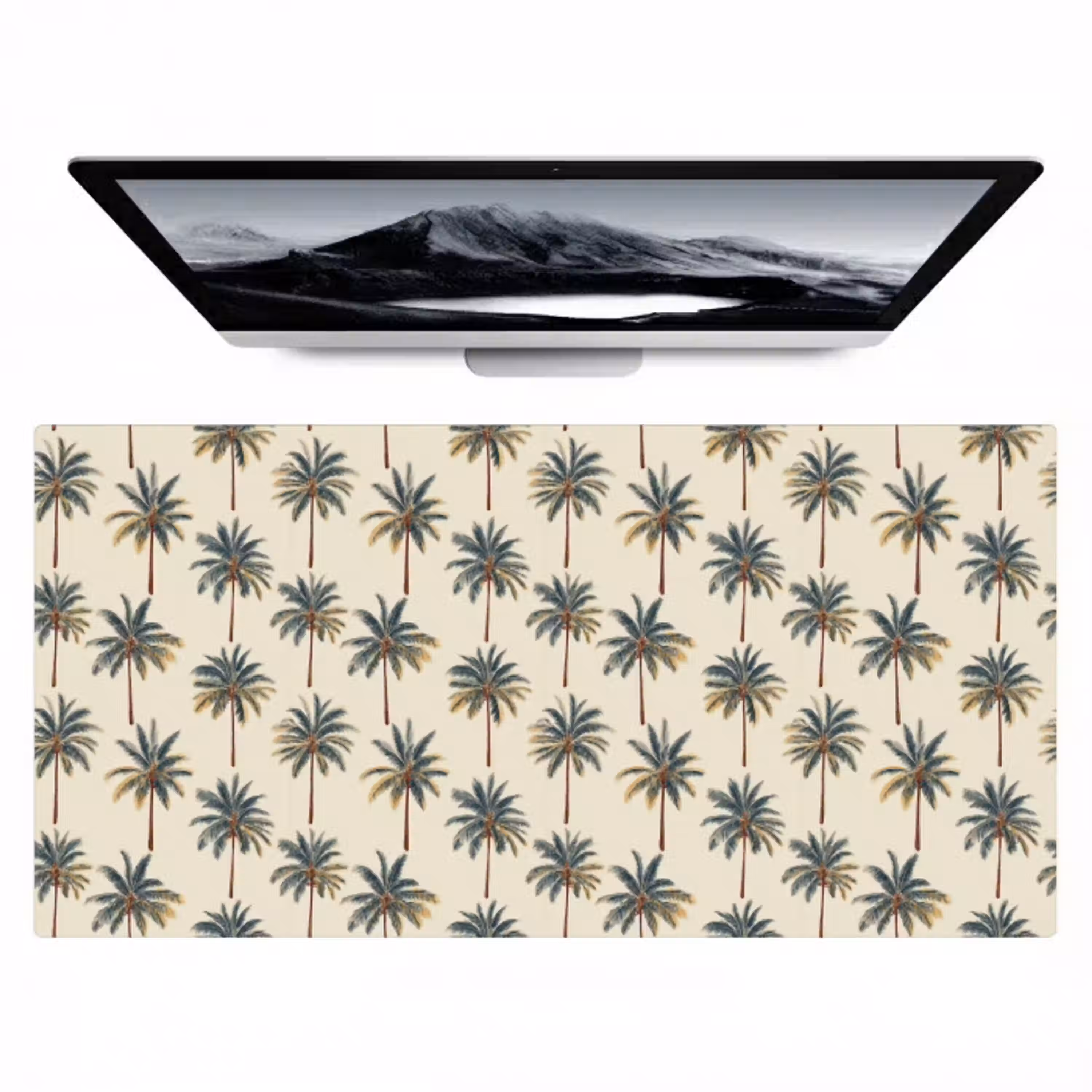 Palmbomen - Tropisch - Groen Muismat XXL klein 681 -zzz3d