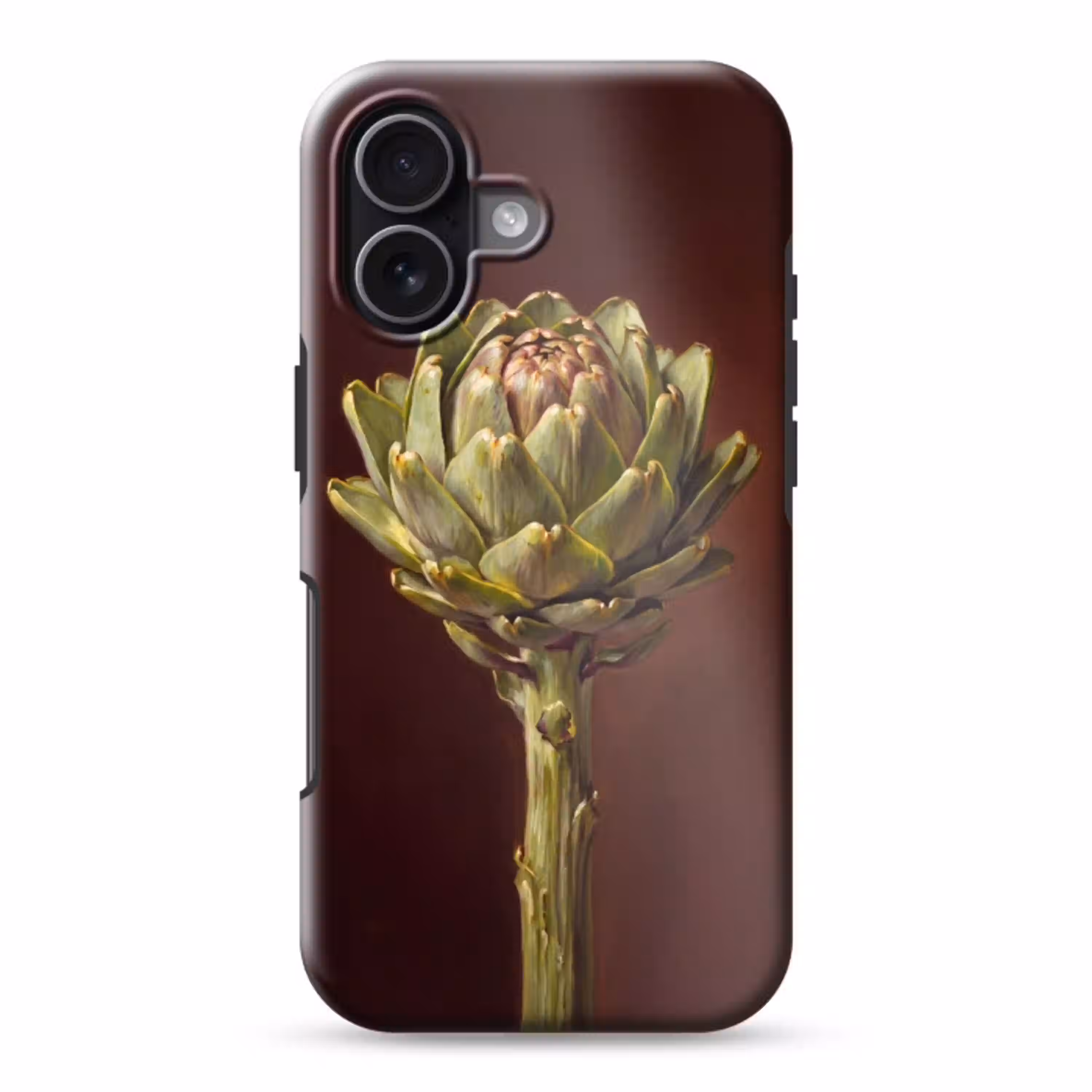 Groente - Artisjok - Groen Toughcase MagSafe Apple iPhone 17 klein -3d