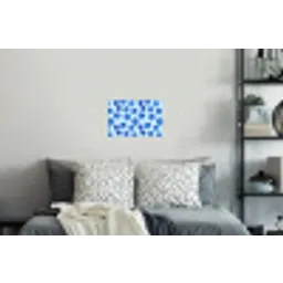 Bessen - Modern - Blauw Muursticker klein 286 -slaapkamer