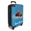 Hotrod flames NBS - Handbagage koffer - Kinderen Unisex middel -productfoto_3d