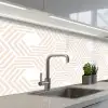 Abstract - Patronen - Design keuken achterwand 2 middel 871 -3d_schuin