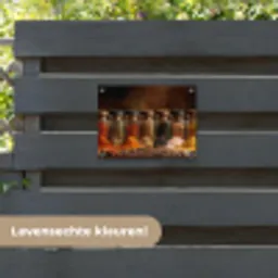 Potjes - Kruiden - Specerijen - Korrels tuinposter los doek klein -sfeer3