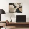 Abstract - Vormen - Modern - Beige PET vilt klein -sfeer5