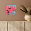 Graffiti - Meisje - Ballon - Banksy - Street art aluminium wit klein -sfeer4
