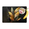 Gouden Bladcompositie – Botanische Luxe Placemat vinyl groot -zzzproduct_Kitchenyeah-website