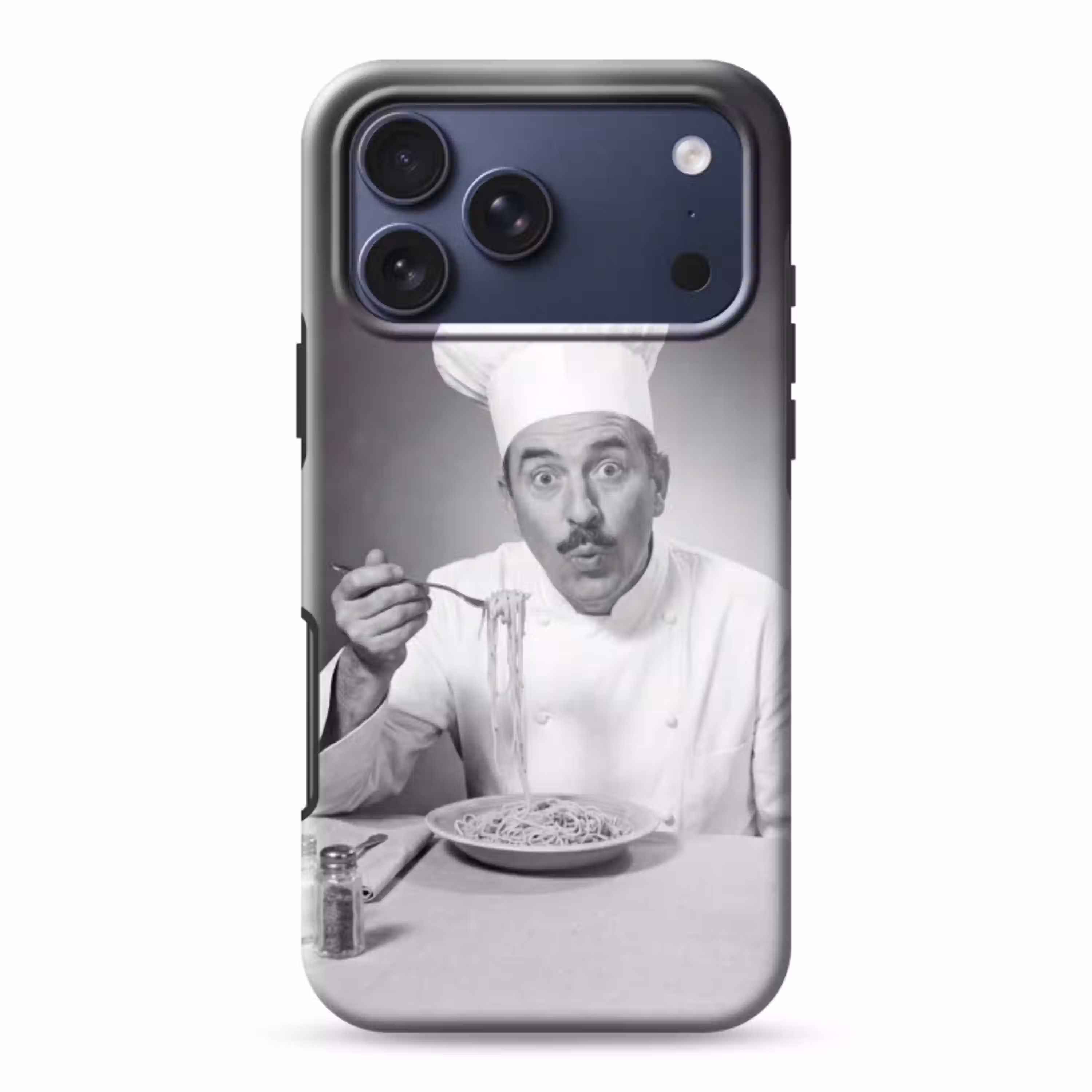 Chef - Spaghetti - Pasta Toughcase MagSafe Apple iPhone 17 Pro Max klein -3d