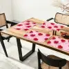 Lollies - Hartjes - Roze Placemat vinyl groot -zzsfeer4_Kitchenyeah-website