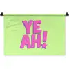 Groen - Neon - Quote Wandkleed katoen klein -zz3d