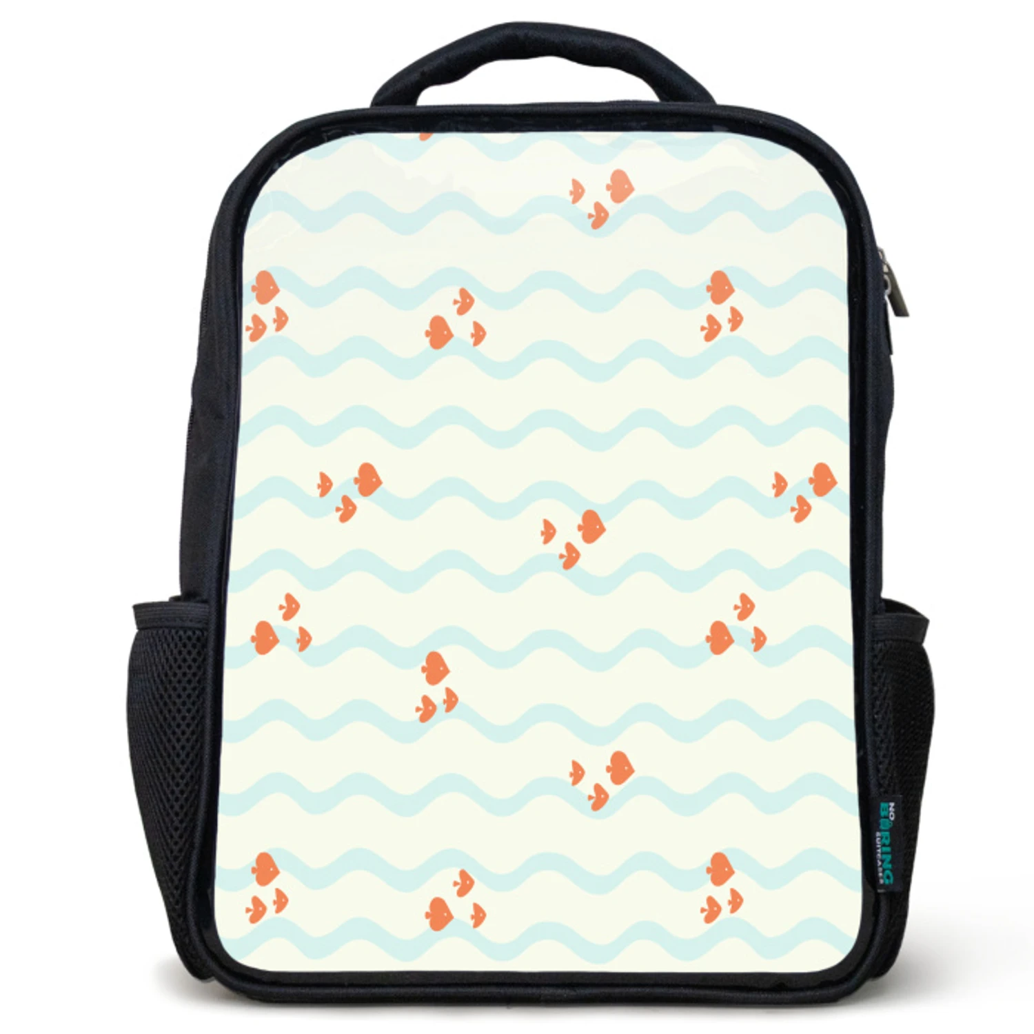 Kids backpack Golf - Fish - Blue - Orange | Water-resistant | Order ...
