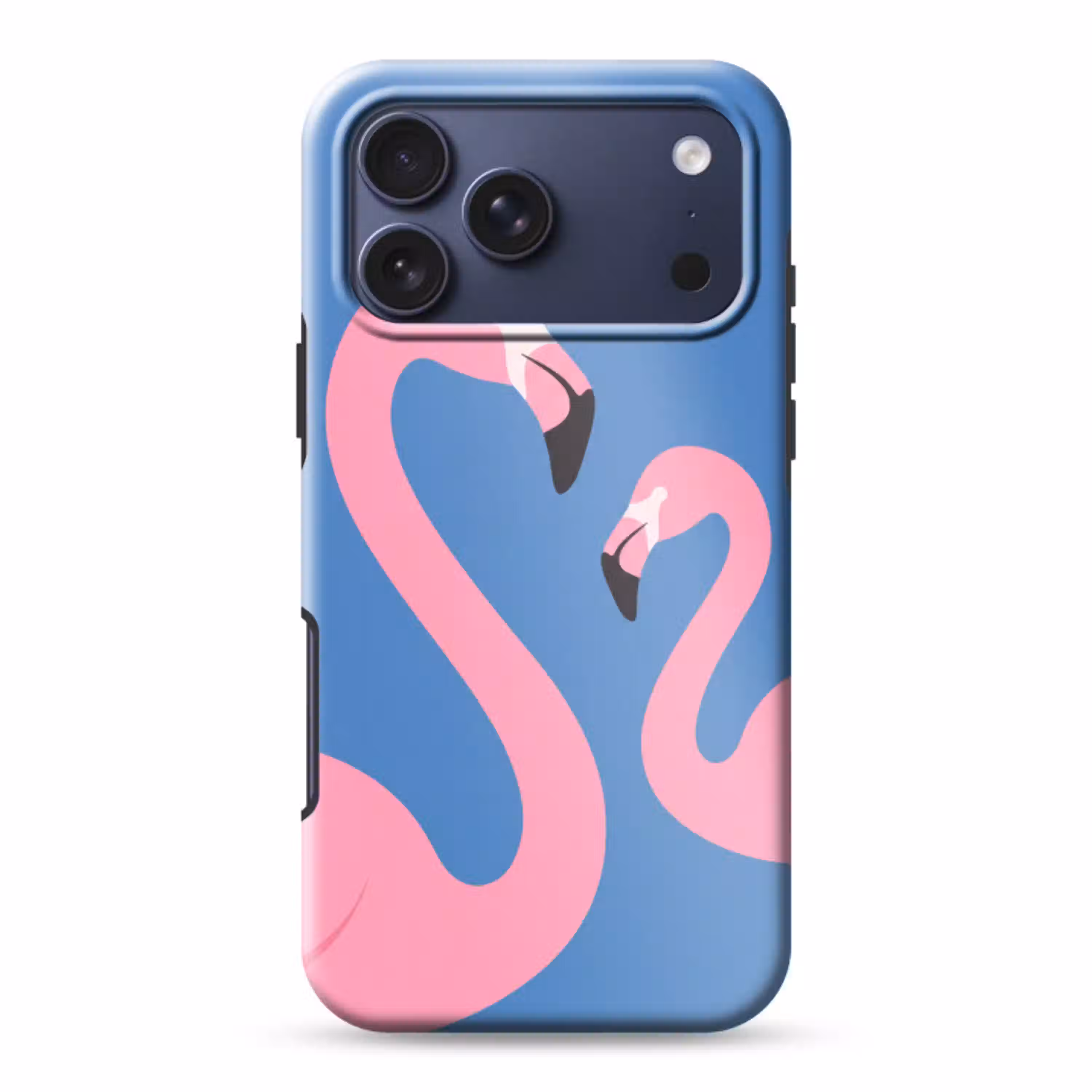 Vogel - Paar - Dieren - Modern - Roze Toughcase MagSafe Apple iPhone 17 Pro Max klein -3d