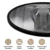 Olifant - Zwart - Wit - Rook Fotolijst rond zonder passe partout klein -closeup_NL