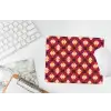 Retro - Patroon - Kleurrijk muismat rubber klein 262 -witbureau