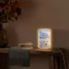 Strand - Pier - Zeewier - Zee - Zomer Light Box met kabel (Tafellamp) klein -sfeer4