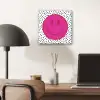 Smiley - Roze - Stippen aluminium wit klein -sfeer5
