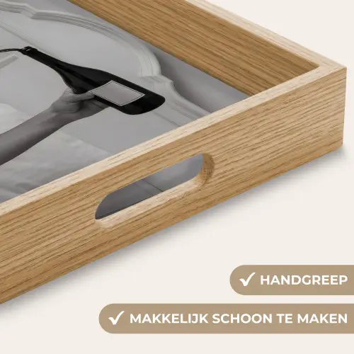 Lakens - Armen - Wijn - Glas Dienblad Rechthoek middel -USP_HandgreepNL