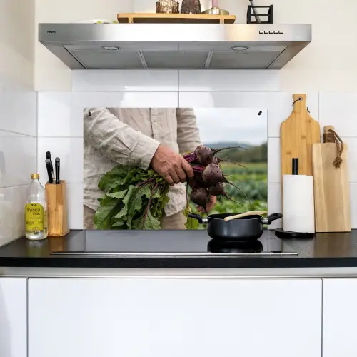 Bieten - Vers - Moestuin Inductie beschemer met haakjes klein -sfeer2