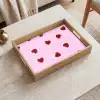 Roze - Hart - Lolly - Snoep Dienblad Rechthoek middel -sfeer1