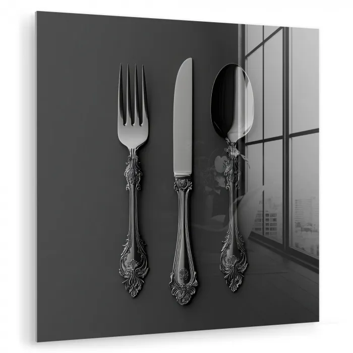 Bestek - Zwart plexiglas 5mm klein -zzzproduct_nieuw