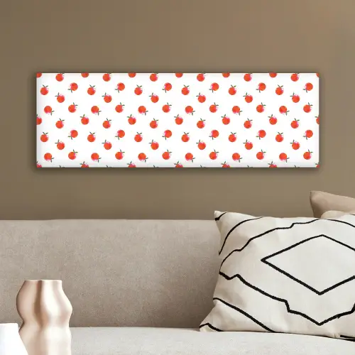 Oranje - Sinaasappel - Bloemetje canvas 2cm klein 828 -sfeer3