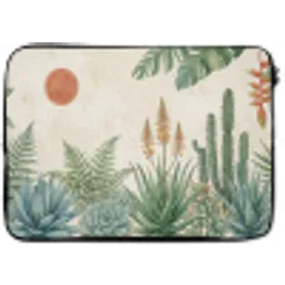 Woestijn - Planten - Groen laptophoes neopreen klein -zkaufland3dotto