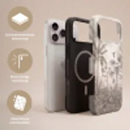 Jungle - Banenboom - Kolibrie - Beige Toughcase MagSafe Apple iPhone 17 Pro Max klein -USP_Lagen_NL