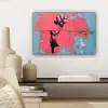 Graffiti - Meisje - Ballon - Banksy - Street art canvas 2cm klein -sfeer6