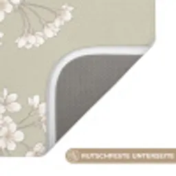 Sereen - Bloesem - Wit Badmat klein -USP_AntislipDE