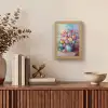 Bloemen - Kunst - Schilderij - Lente - Boeket Light Box met kabel (Tafellamp) klein -sfeer2