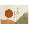 Zon - Abstract - Takken - Oranje poster papier klein -3d