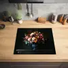 Groot - Bloemen - Vaas - Boeket Inductie beschermer vinyl 3mm middel -sfeer5