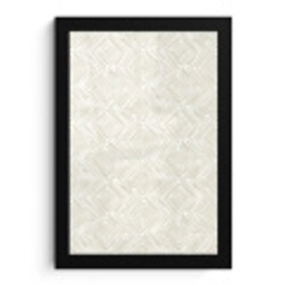Abstract - Ruiten - Beige fotolijst zwart zonder passe partout klein 224 -3d