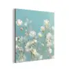Stengels - Bloemen - Lucht - Wit aluminium wit klein -3d
