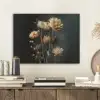Boeket - Bloemen - Licht - Zwart PET vilt klein -sfeer1