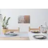 Voetstappen - Vloedlijn - Zee Muursticker klein -eettafel
