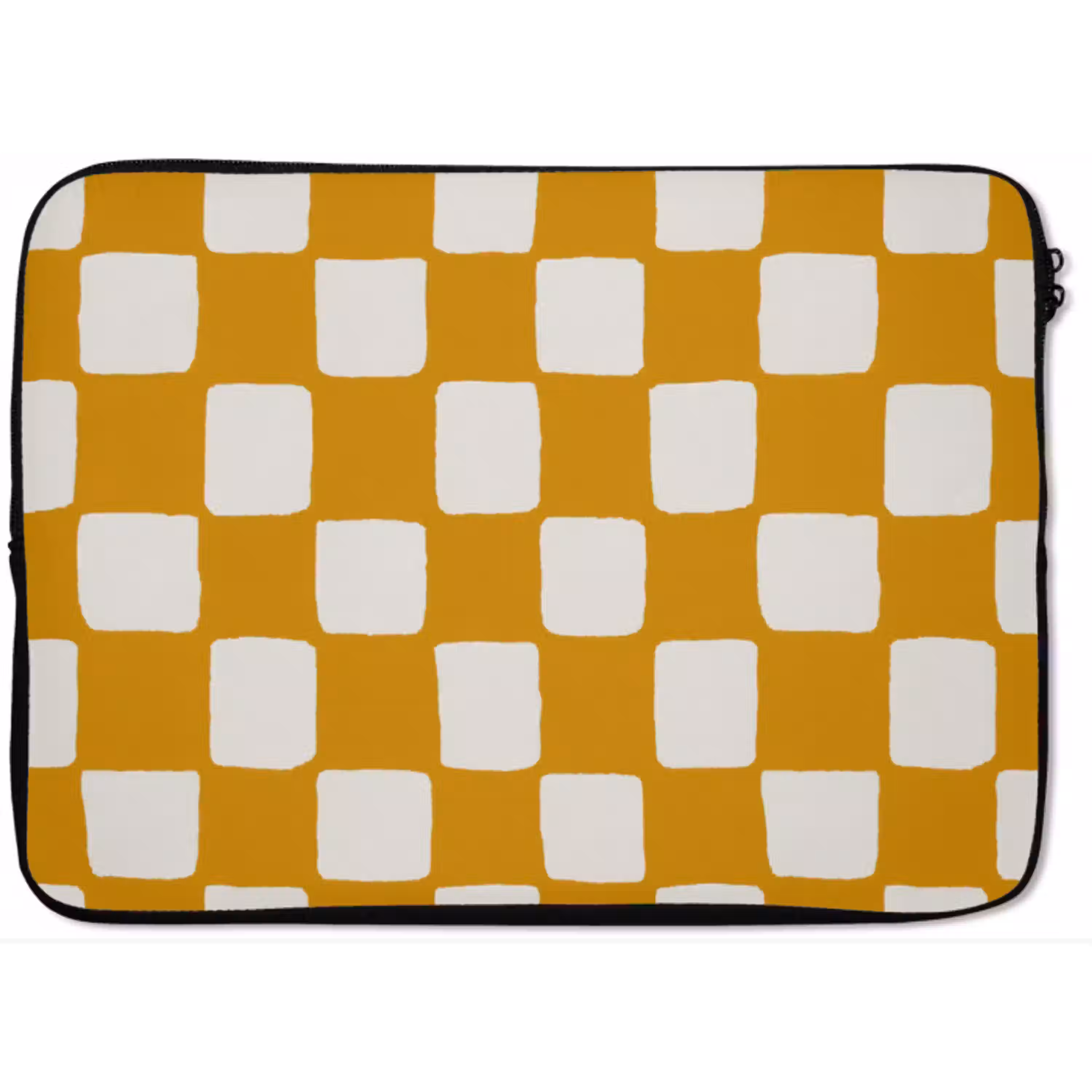 Grafisch - Patroon - Oker laptophoes neopreen klein 279 -zkaufland3dotto
