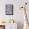 Leisteen - Beton - Retro - Structuren - Grijs - Rustiek fotolijst zwart zonder passe partout klein -usfeer4_kinderkamer