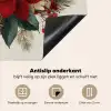 Kerststuk - Poinsettia - Dennenappels - Rood Inductie beschermer vinyl 3mm middel -sfeer4