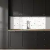 Terrazzo - Patroon - Wit - Neutraal keuken achterwand 2 middel 871 -sfeer1