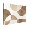 Snijdende cirkels - Overlappende vlakken canvas 2cm klein -z3d