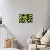 Kiwi - Fruit - Groen Tuinposter op houten frame 2 cm dik klein -sfeer1