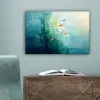 Waterplanten - Vissen - Kleurrijk - Water canvas 2cm klein -sfeer4