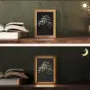 Gipskruid - Bloemetjes - Wit - Minimalistisch Light Box met kabel (Tafellamp) klein -sfeer3