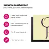 Oh hi - Geel - Monogram Inductie beschermer vinyl 3mm klein -wsfeer2_website