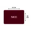 Nice - Bordeaux - Roze Placemat vinyl groot -specs