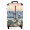 Eiffeltoren - Herfst - Parijs - Avond NBS - Handbagage koffer - Kinderen Unisex middel -productfoto_recht