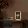 Roze - Bloemen - Vaas - Kleuren Light Box met kabel (Tafellamp) klein -sfeer4