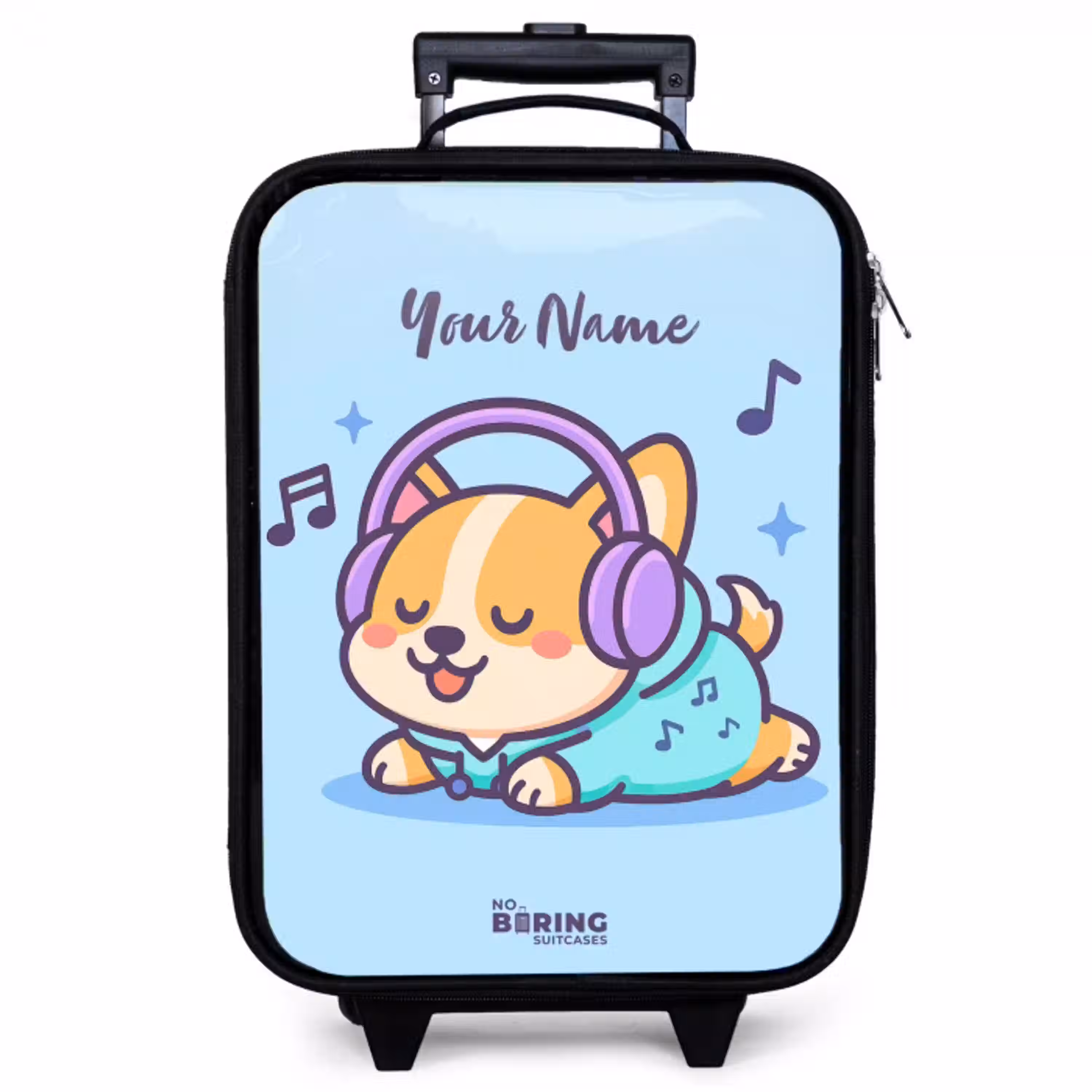 Kawai - Hond - Muziek Kinderkoffer - Zwart klein -zzz_website3d