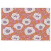 Bloemen - Grafisch - Oranje Deurmat klein 898 -zkaufland3d
