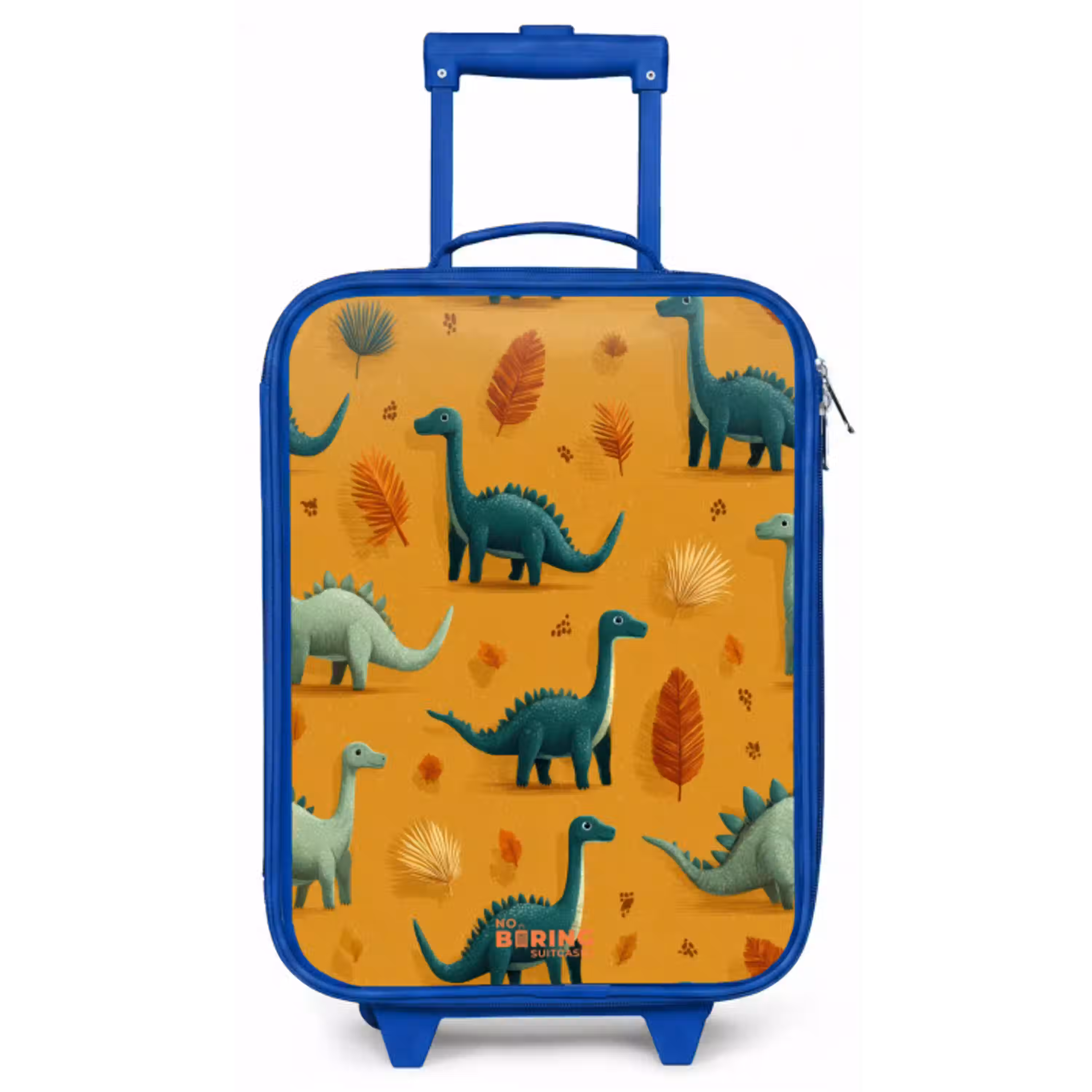 Lange nekken in herfstlandschap Kinderkoffer - Blauw klein -zz3dotto